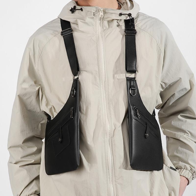 Waterproof Cycling Commute - Paquete pecho para exteriores con correas