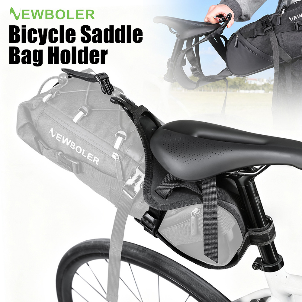 Panniers Waterproof Rear - NEWBOLER-soporte para bolsa de sillín de