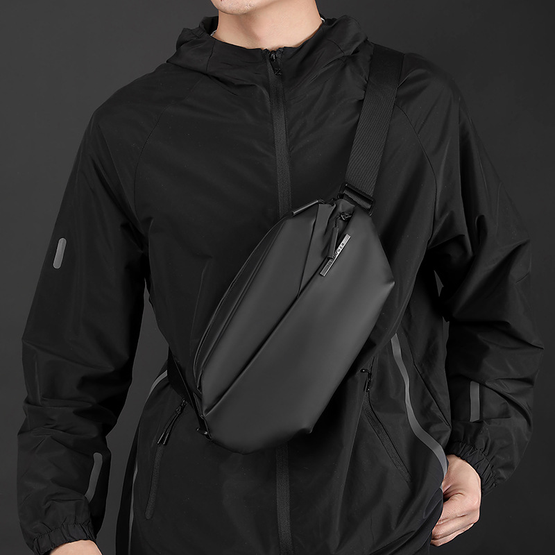 Waterproof Cycling Commute - Bolso cruzado impermeable de nailon ligero