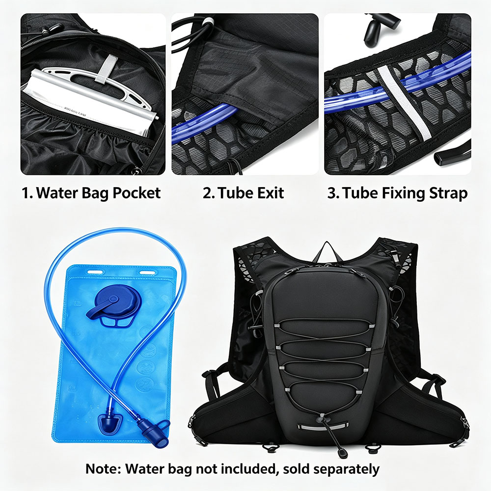 Mochila de hidratación para co - Reflective Vest Cycling reseña y precio
