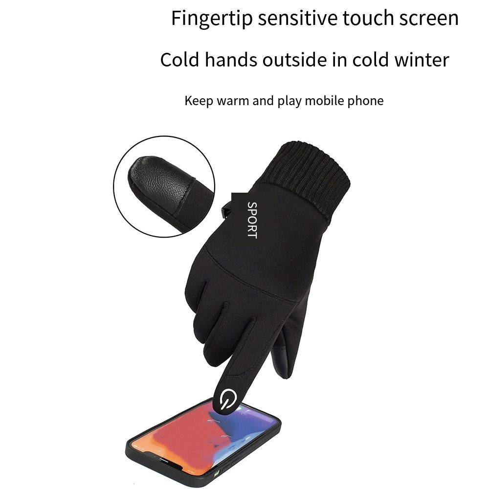 Guantes para Pantalla Táctil d - Waterproof Cycling Commute reseña y precio
