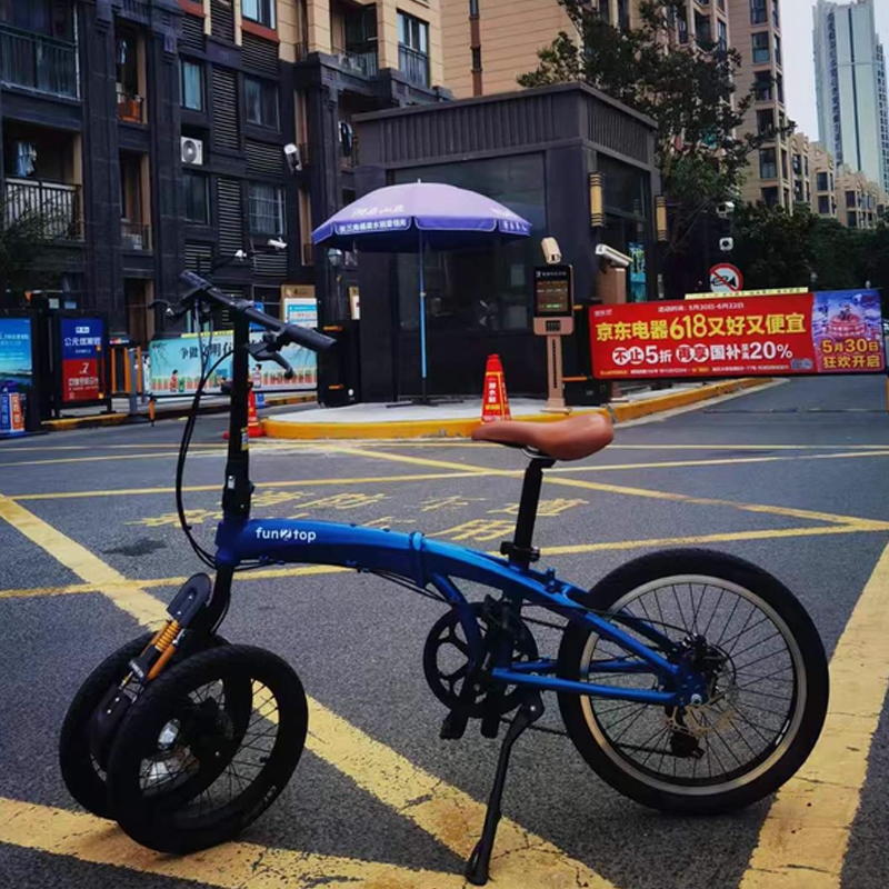 Bicicleta plegable de doble ru - Commuting With Bike reseña y precio