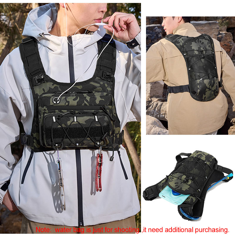 Bolsa Táctica, Chaleco con Bol - Reflective Vest Cycling reseña y precio