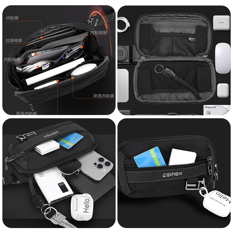 Riñonera de ciclismo informal  - Waterproof Cycling Commute reseña y precio